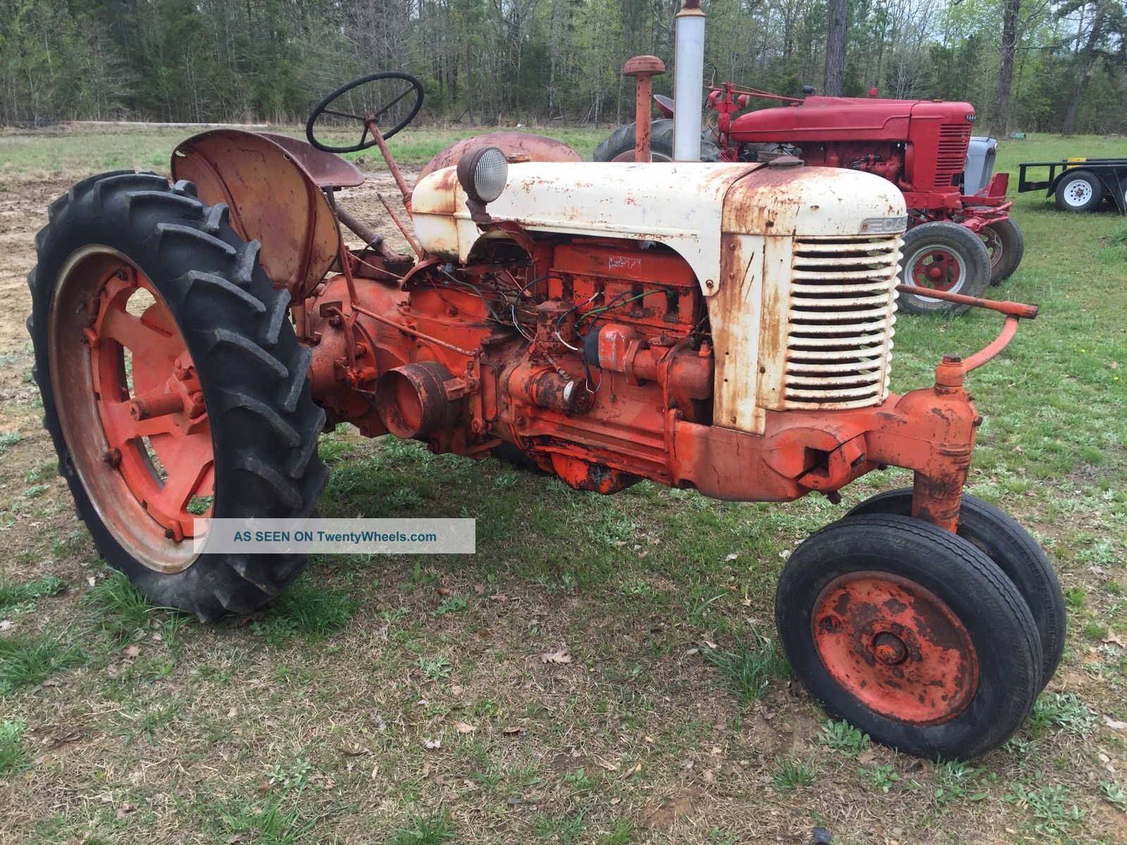 1955 Case Sc Antique Tractor Running Antique & Vintage Farm Equip photo