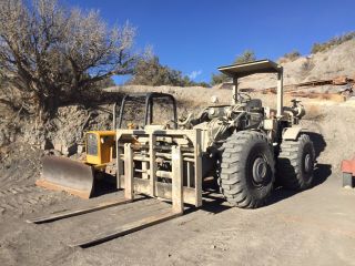 Terex With Factory Hyster Forklift Front End Msha Approved photo