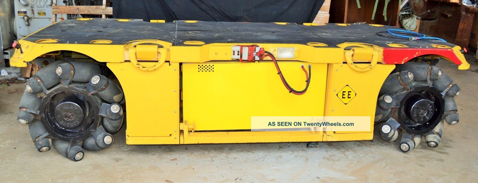 Drexel Odt Electric Trolley Skid - Steer Material Handler Trailer Transfer Cart Forklifts photo