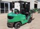 2007 Mitsubishi Fg25n 5k Warehouse / Industrial Forklift Lift Truck Dual Fuel Forklifts photo 4