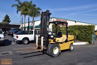 2008 Yale Gdp100vxncgv111 10,  200lb Forklift Only 940 Hours photo