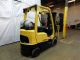 2010 Hyster S50ft 5000lb Cushion Tires Forklift Lpg Lift Truck Hi Lo 83/189 Forklifts photo 5