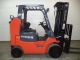 Toyota Forklift 8000 Lb Capacity Cushion Tires Gm Lp Gas Side Shift Painted Forklifts photo 2