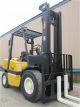 2003 Yale Gdp080 Forklift Lift Truck Hilo Fork,  8000lb Cap,  Air Pneumatic Tire Forklifts photo 2