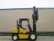 2003 Yale Gdp080 Forklift Lift Truck Hilo Fork,  8000lb Cap,  Air Pneumatic Tire Forklifts photo 4