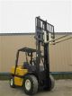 2003 Yale Gdp080 Forklift Lift Truck Hilo Fork,  8000lb Cap,  Air Pneumatic Tire Forklifts photo 5