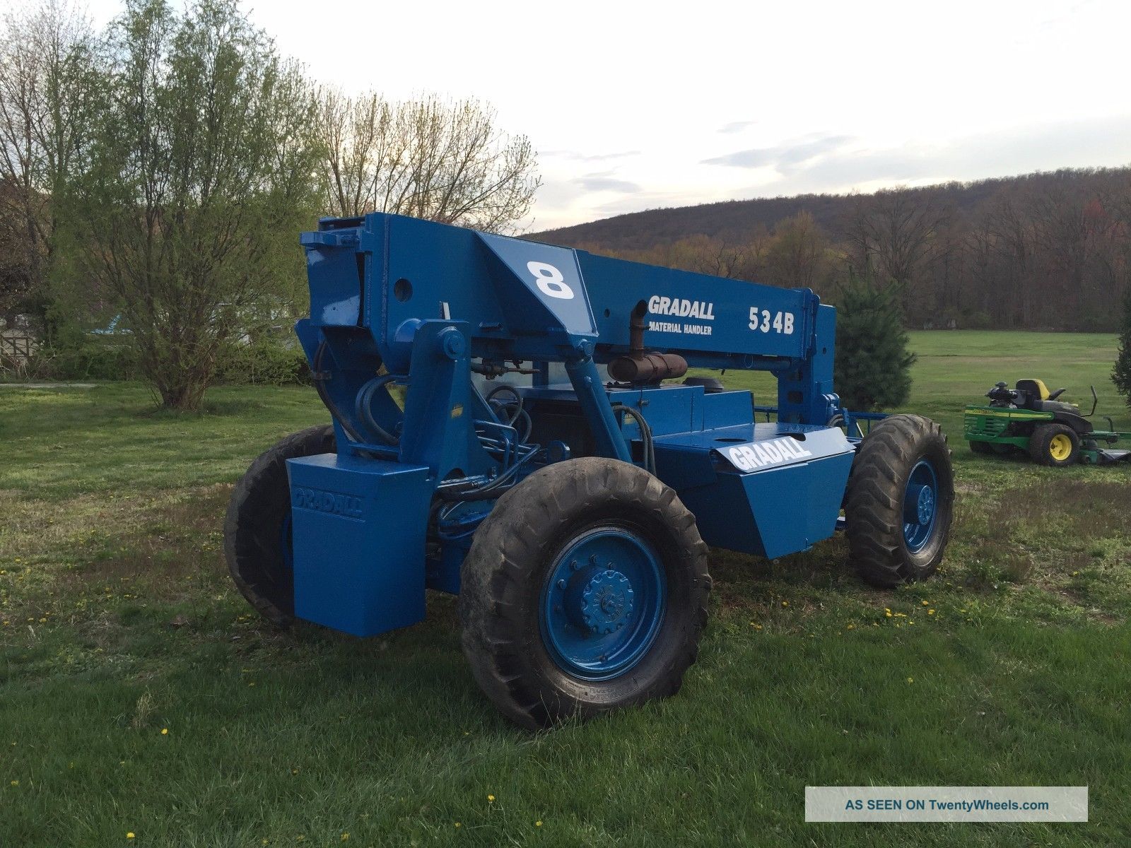 Gradall 534b Shooting Boom Forklift Telehandler Fork Lift Zoom Boom Diesel