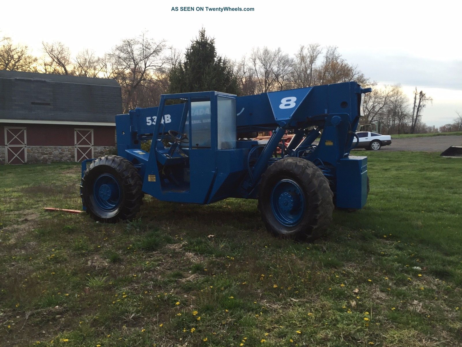 Gradall 534b Shooting Boom Forklift Telehandler Fork Lift Zoom Boom Diesel