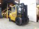 2006 Cat Caterpillar Dp45k 10000lb Pneumatic Forklift Diesel Lift Truck Hi Lo Forklifts photo 1