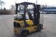 2008 Yale Glp040svx Veracitor 40vx 4,  000 Lbs Lpg 3 Stage Forklift Pneumatic Tire Forklifts photo 3