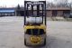 2008 Yale Glp040svx Veracitor 40vx 4,  000 Lbs Lpg 3 Stage Forklift Pneumatic Tire Forklifts photo 4