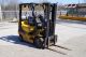 2006 Yale Glc050vx Veracitor 50vx 5,  000 Lbs Lpg 3 Stage Side Shift Forklift Forklifts photo 2