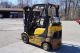 2006 Yale Glc050vx Veracitor 50vx 5,  000 Lbs Lpg 3 Stage Side Shift Forklift Forklifts photo 4