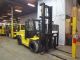 2005 Hyster H155xl 15500lb Dual Drive Pneumatic Forklift Diesel Lift Truck Cab Forklifts photo 1