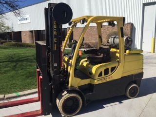 2008 Hyster S120ft.  Lp Gas Forklift.  Only 4240 Hours.  12000 Lb Capacity photo