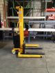 Semi Electric Pallet Stacker / Forklift 3300 Lb Capacity Forklifts photo 1