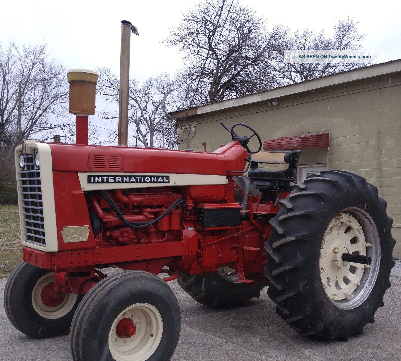 International 1206 Standard Wheatland Diesel Tractor Ih 1256 856 806 1456farmall Antique & Vintage Farm Equip photo