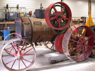 Huber Steam Engine Tractor - Ie Traction 1900 ' S The Huber Ji Case Rumely photo