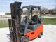 2012 Toyota 8fgcu15.  3500 Lb Capacity.  189 Inch Triple Mast Forklifts photo 3