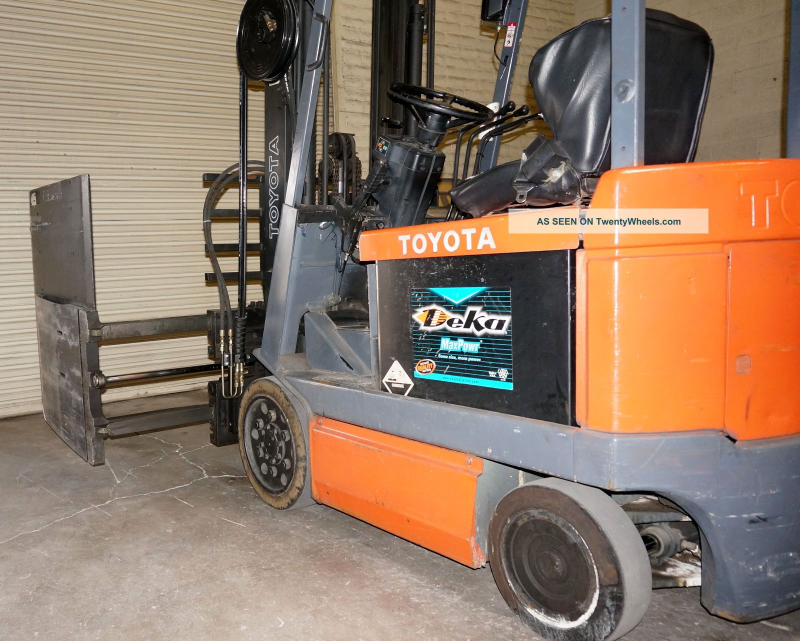 toyota industrial equipment electric forklift truck #4