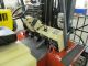 Nissan 10,  000 Diesel Forklift,  Pneumatic,  Triple,  Sideshift,  Fork Positioners Forklifts photo 10