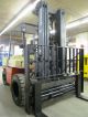 Nissan 10,  000 Diesel Forklift,  Pneumatic,  Triple,  Sideshift,  Fork Positioners Forklifts photo 4