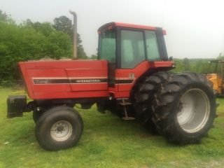 International 5488 Farm Tractor.  Good Local One Owner Tractor. photo