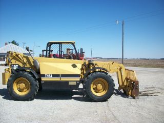 1997 Cat Th83 Telescopic Forklift,  8,  000lbs Lift Capacoty,  41ft Reach,  3,  449hrs photo
