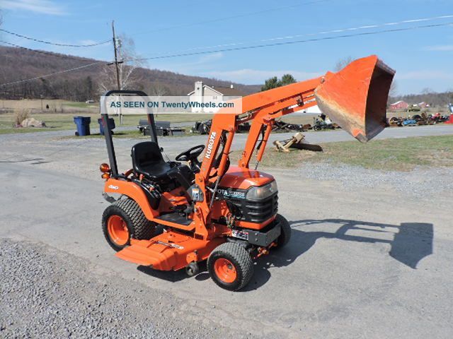 2004 Kubota Bx1500 Sub Compact Tractor Loader With 54 