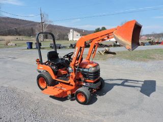 2004 Kubota Bx1500 Sub Compact Tractor Loader With 54 