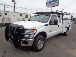 2015 Ford F250 4x4 Extended Service Utility Truck Diesel photo