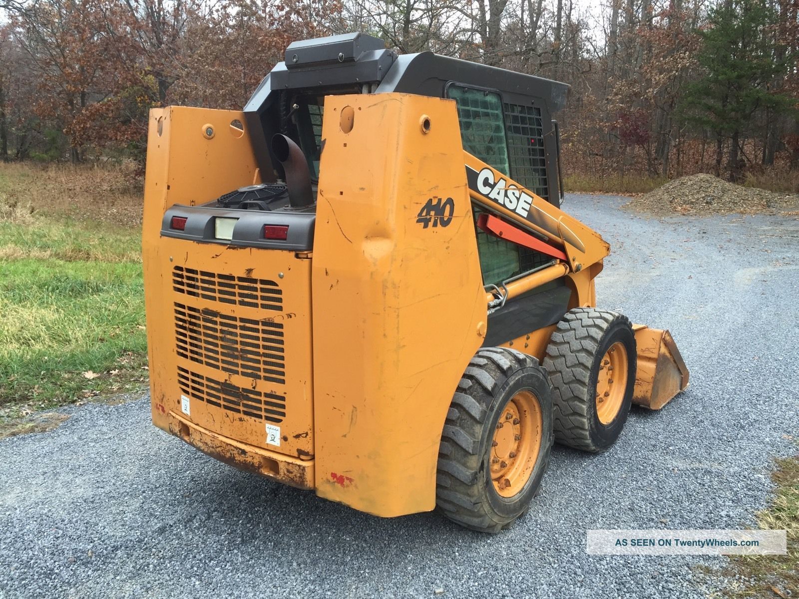 2007 Case 410 Skid Steer Loader Cab,  Heat Skidloader Rates Skid Steer Loaders photo