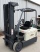 Crown Model Sc4040 - 35 (2000) 3500lbs Capacity Great 3 Wheel Electric Forklift Forklifts photo 1