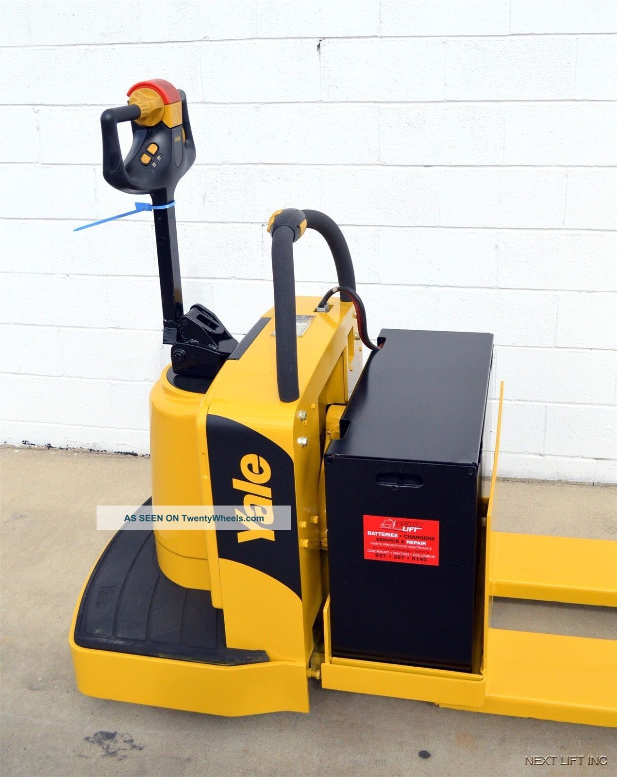 Yale 8000 Lb Electric Pallet Jack Walkie End Rider Ride On Palletjack