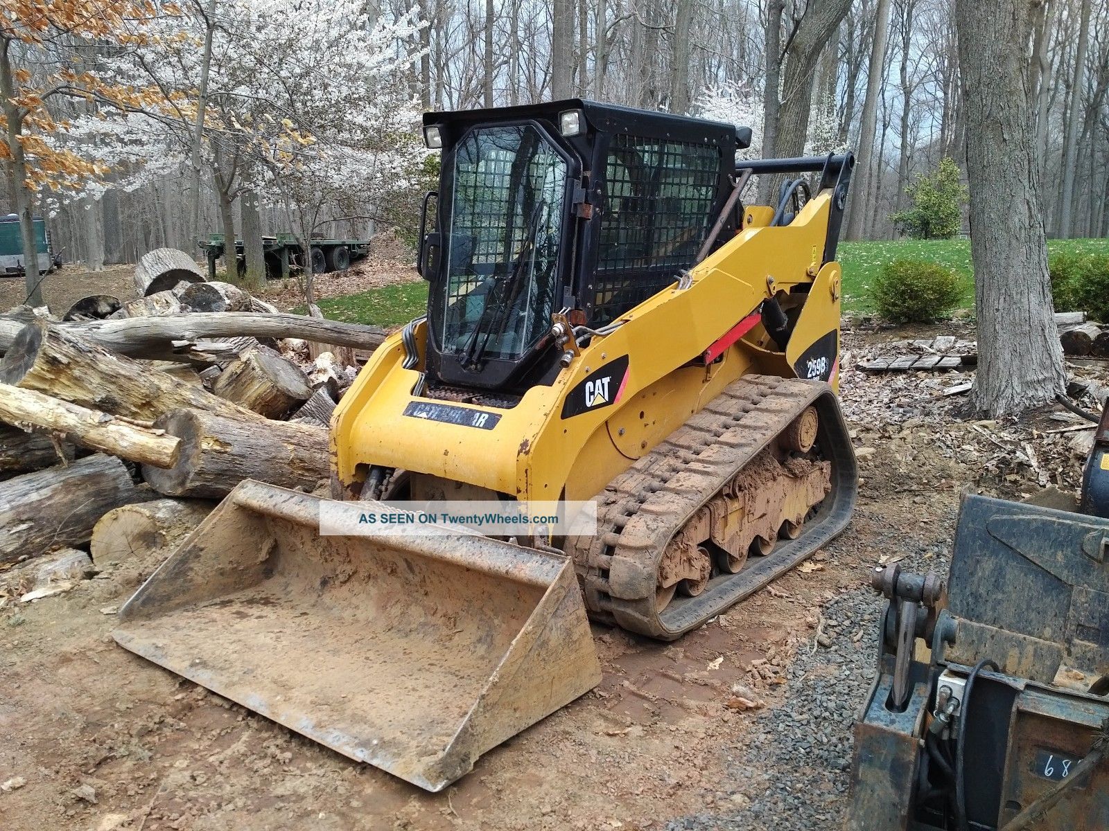 2011 Caterpillar 259b3 Compact Track Skid Steer Loader 2 Speed Enclosed Cab Cat Skid Steer Loaders photo