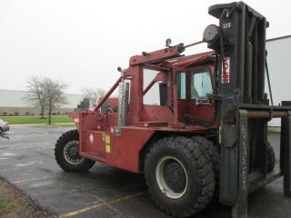 Taylor Pneumatic Forklift.  52000 Lb Capacity At 48 In Load Center.  Diesel Engine photo