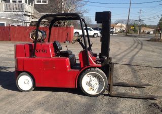 Hyster Riggers Fork Lift,  15000 Lb Capacity,  Propane Runs Good,  Price Lowered photo