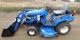 Holland Tz25da Diesel Garden Tractor Mower Koyker Loader 4x4 Tractors photo 5