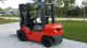 2006 Toyota Forklift 5000 Lbs 7fdu25 Diesel Pneumatic Tires Forklifts photo 4