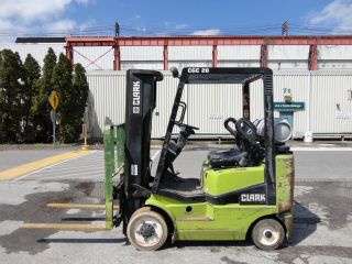Clark Cgc 4,  000 Lbs Forklift - Triple Mast - Side Shift photo