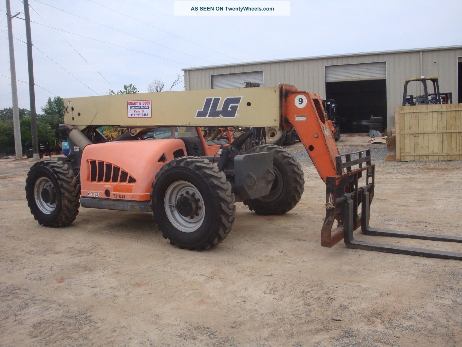 2009 Jlg G9 - 43a 9,  000 Lb Forklift Forklifts photo