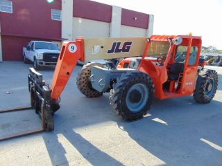 Only 1,  048 Hours - 2010 Jlg G9 - 43a Telehandler 43 Ft Materialtelescopic Forklift photo