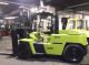 Clark 10,  000 Lb Pneumatic Dual Drive Diesel Forklift With Side Shift Forklifts photo 6