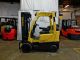 2010 Hyster S50ft 5000lb Smooth Cushion Tires Forklift Lpg Lift Truck Hi Lo Forklifts photo 2