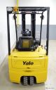 Yale Erp040 4,  000 Lb 36v Electric Three Wheel Forklift 3 Wheeler Forklifts photo 6