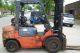 Toyota Forklift.  2006 Pneumatic Fork Lift Truck. ,  Three Stage Mast Forklifts photo 2