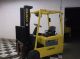 Hyster Electric Forklift 3500 Lbs 3 - Wheel Triple Mast,  Side Shift Forklifts photo 1
