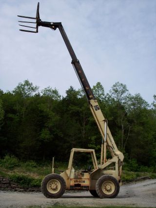 Ingersol - Rand Vr - 60b 4x4 Foam Tires Telehandler Forklift Lull Telescopic Brick photo