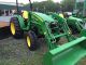 John Deere 4105 Compact Utility Tractor With H165 Loader Tractors photo 1