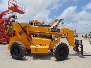 2007 Jcb 506 - C Telescopic Forklift Telehandler 4x4x4 Solid Tires photo